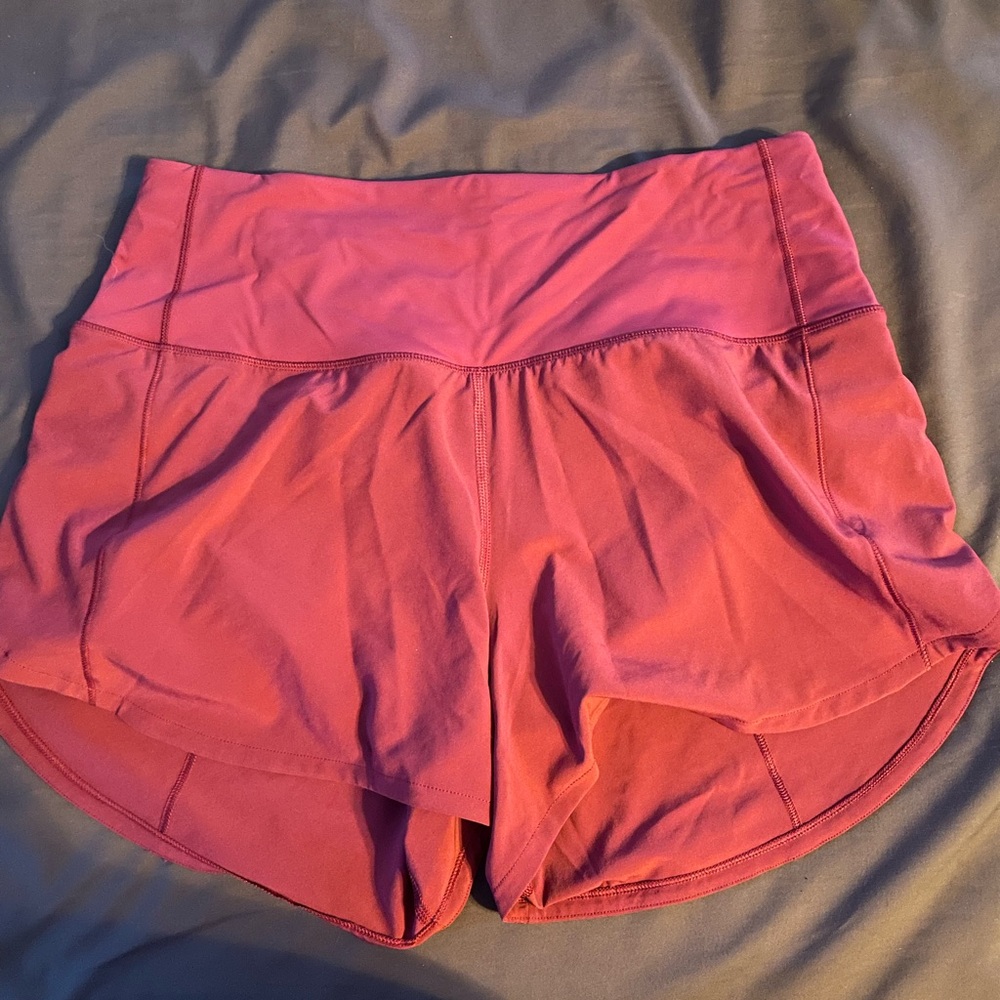 Maroon Lululemon Shorts